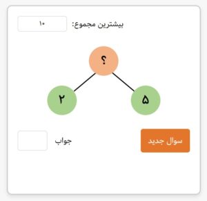ترکیب دو عدد